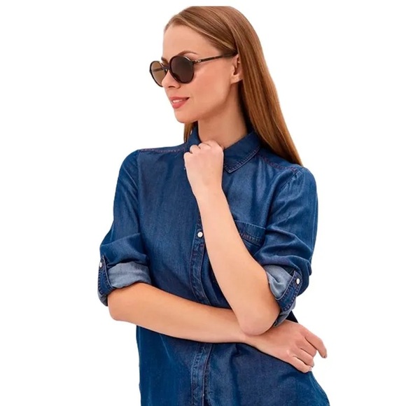 Ray Ban Blue Grey Round Sunglasses Full Rim Acetate UNISEX NEW with Complete Kit - Picture 2 of 12